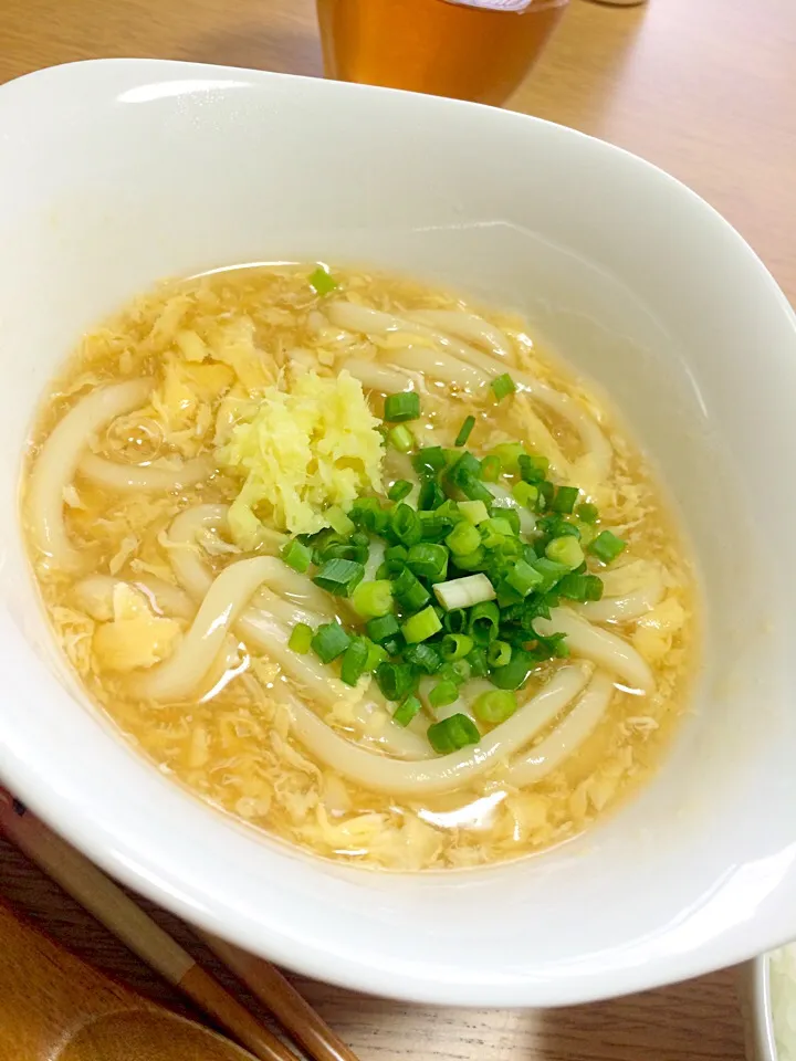 今日のランチ❤️卵あんかけうどん|acoyaさん