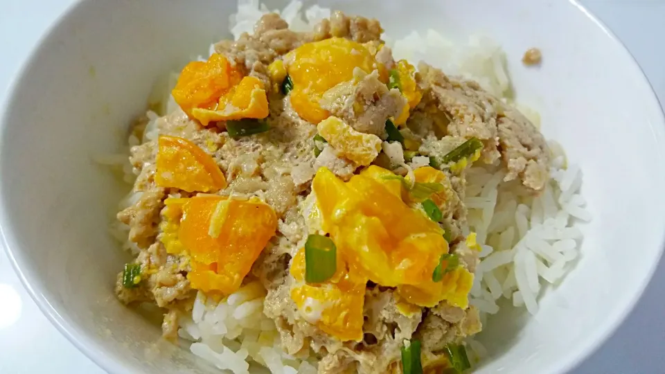 Steamed pork with minced ginger and salted egg yolks 😍👅❤|🌷lynnlicious🌷さん