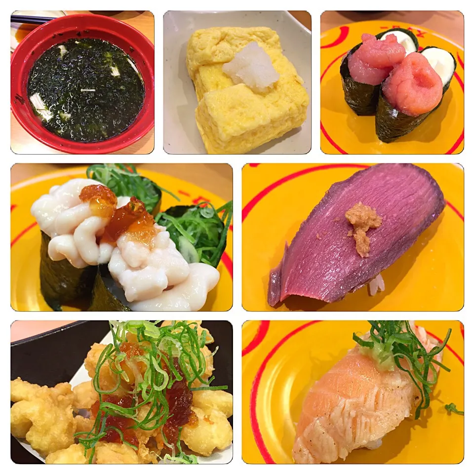 Snapdishの料理写真:スシローでブランチ|カウンター嬢さん