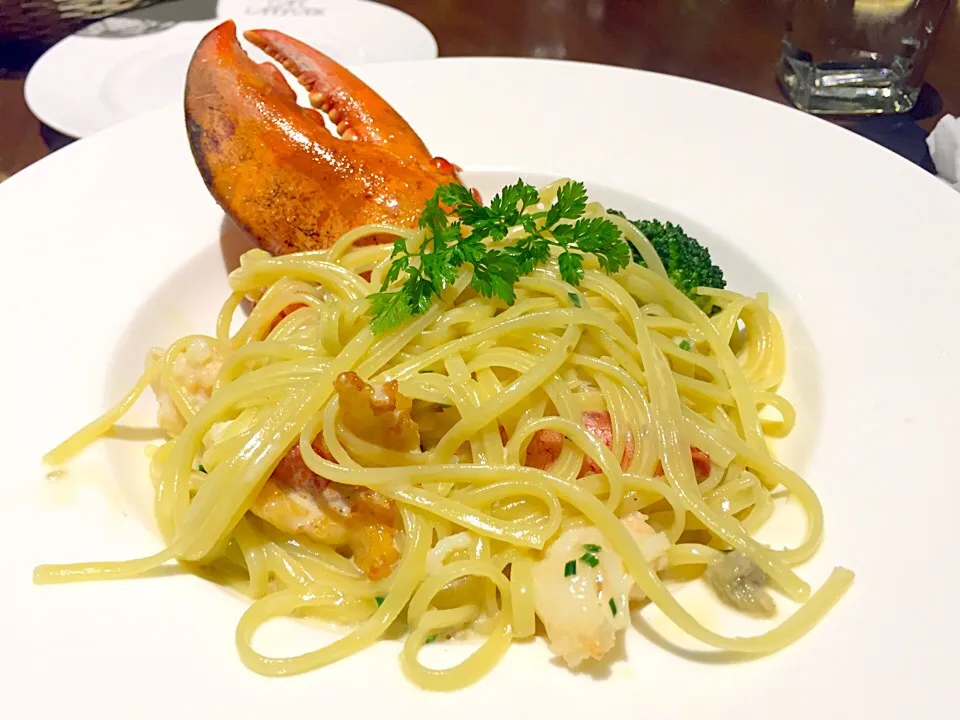 Boston Lobster linguine|Sky Blueさん