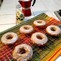 Snapdishの料理写真:Baked Pumpkin Donuts|Luci Zoeさん