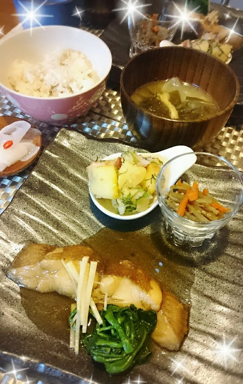 Snapdishの料理写真:晩ごはん🎵  2015.11.23|Naoさん