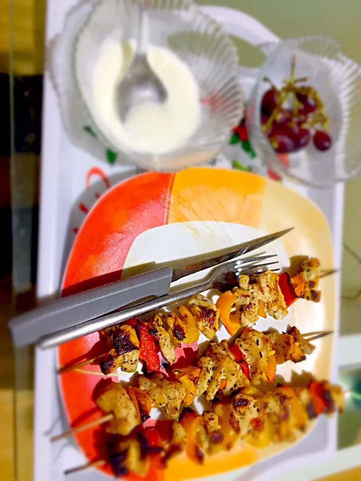 turkish chicken shish kebap|Cayriさん