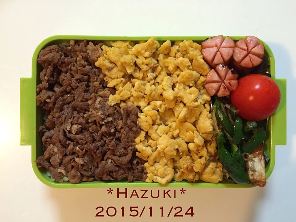 11月24日(火) 高校生息子②弁当🍱|Hazukiさん