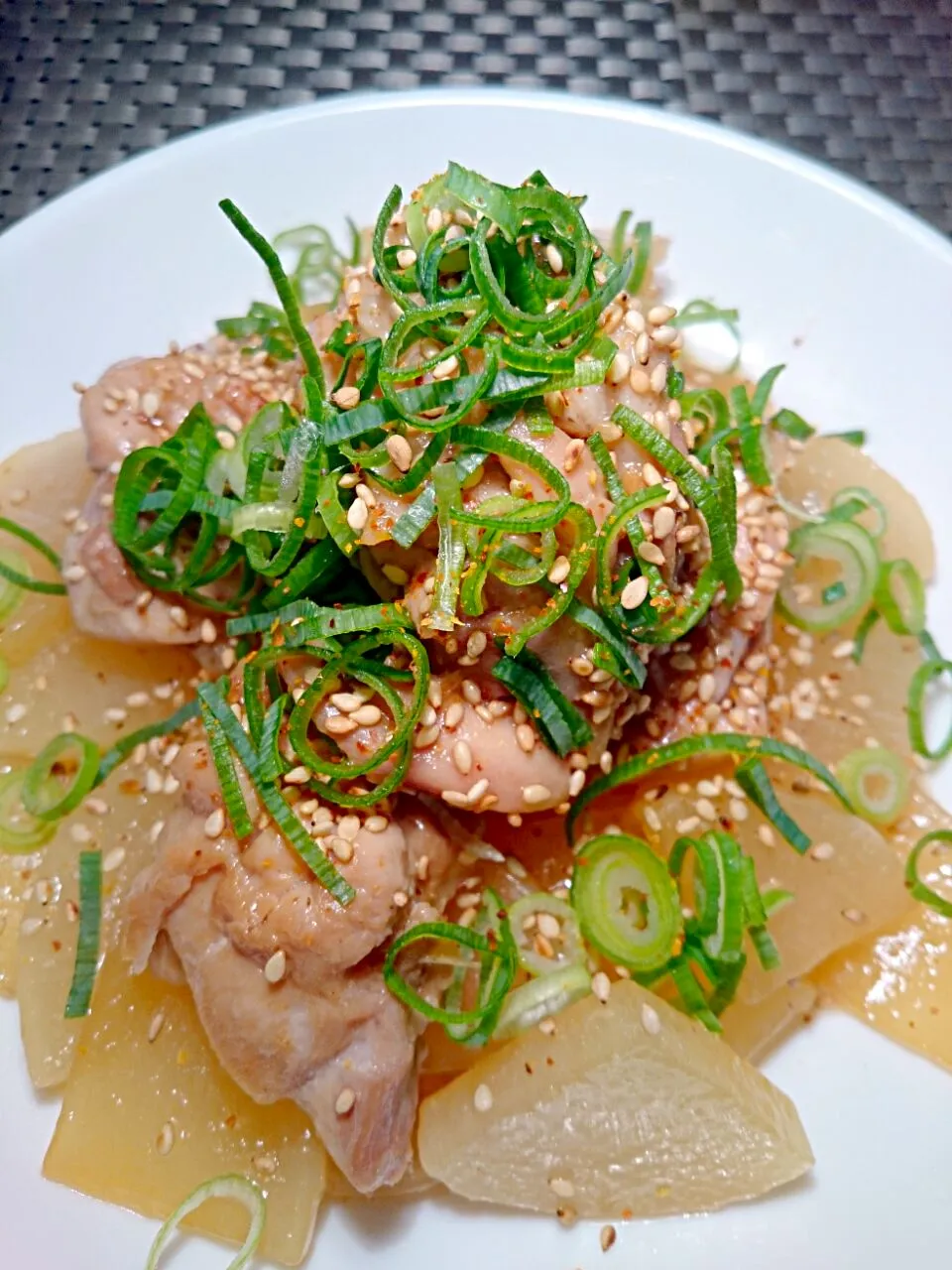 鶏肉と大根の香り煮|つきやぶさん