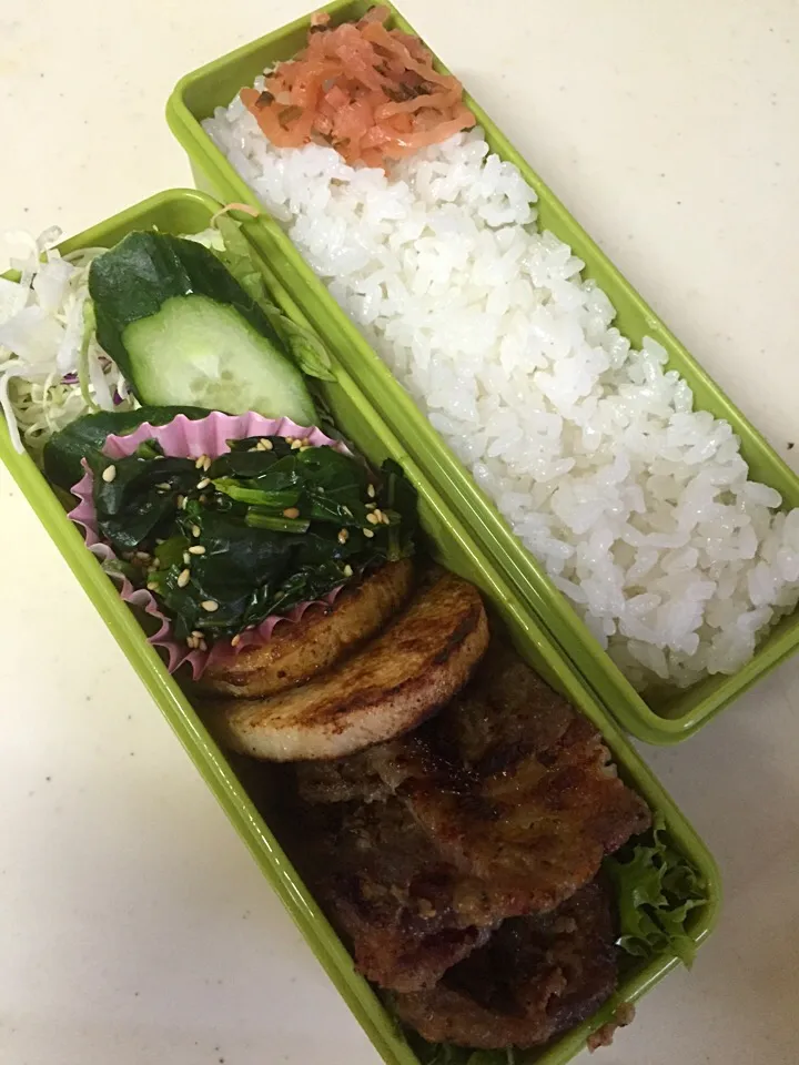 Snapdishの料理写真:次男弁当2015.11.24|mameさん