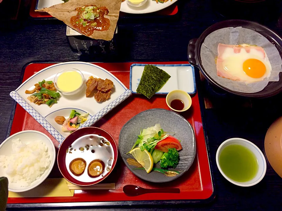 飛騨の朝食💕|あひごんさん