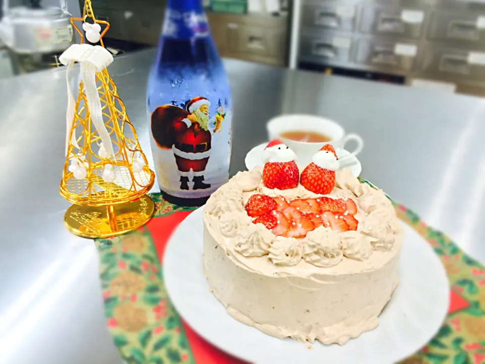 クリスマスケーキ🎂🎄|みぞまいさん