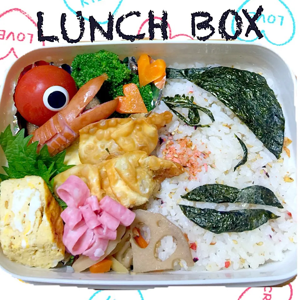 Snapdishの料理写真:息子弁当  mikey|miyukiさん