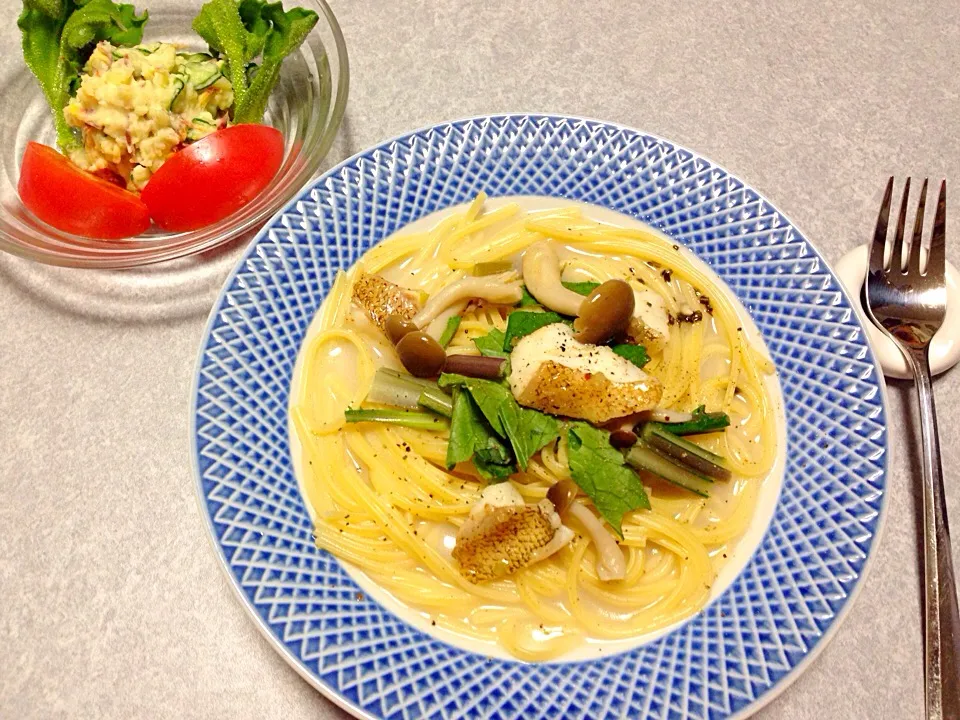 パスタの晩ご飯|Orie Uekiさん