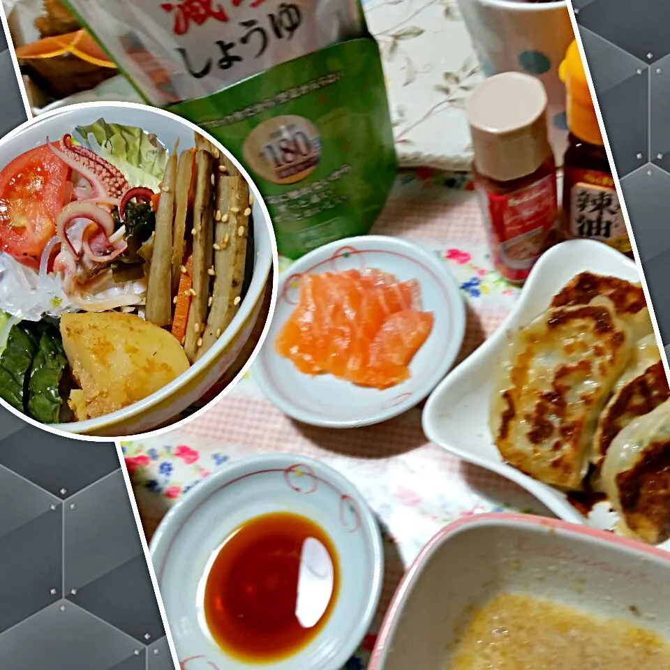 24日の晩ご飯 残りものメニュー|こやっこさん