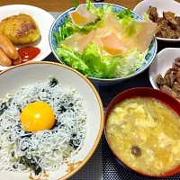 Snapdishの料理写真:朝ごはん（11/24)|あざこさん