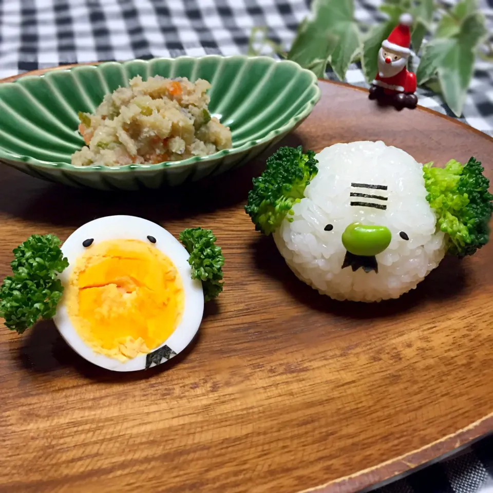 Snapdishの料理写真:息子の朝食|キナリさん