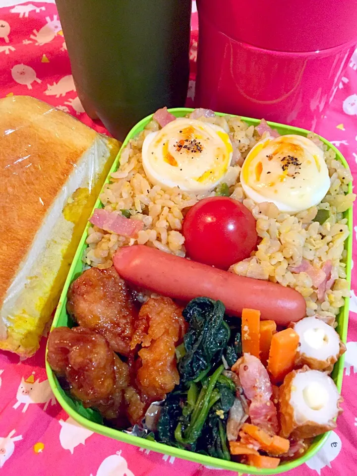 Snapdishの料理写真:旦那はん弁当❤️190|みっつさん