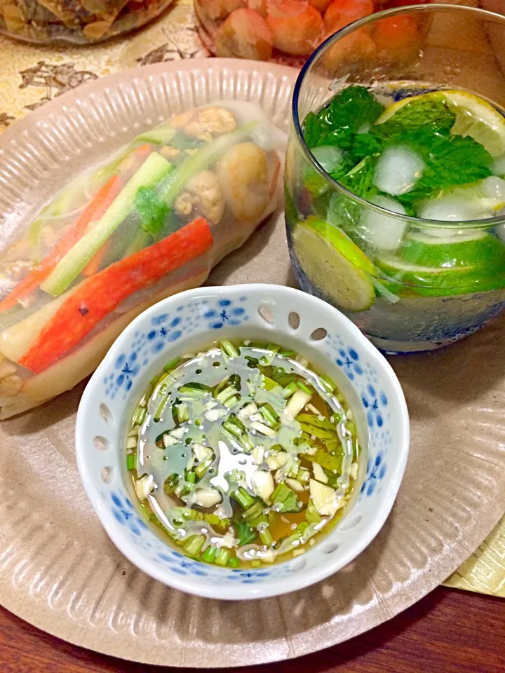 Vietnamese summer roll|Phillis L Boedigheimerさん