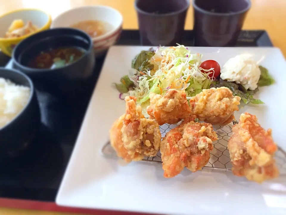 唐揚げ定食|土屋幸治さん