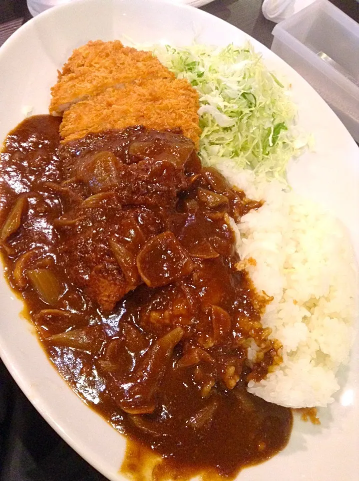 ジャンボカツカレー@ニューキッチンほしの（大宮市場）|Kazuya Miyukiさん