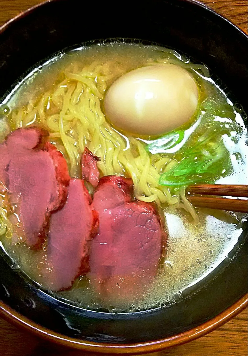 お土産でいただいた秋田「赤鬼」の味噌ラーメン。|ちはるさん