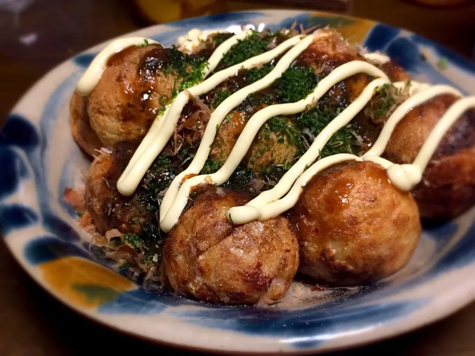 1人たこ焼きパーティー|Namiko Kanoyaさん