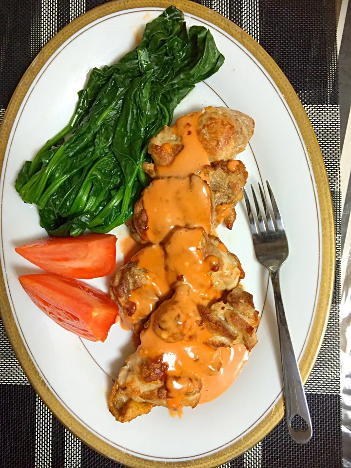 Main dish chicken baked|Babyluv Cabrera Ocampoさん