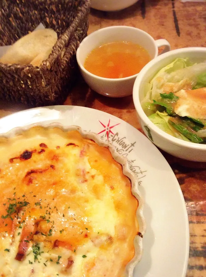 Snapdishの料理写真:グラタンランチ 2015.11.25|キラ姫さん