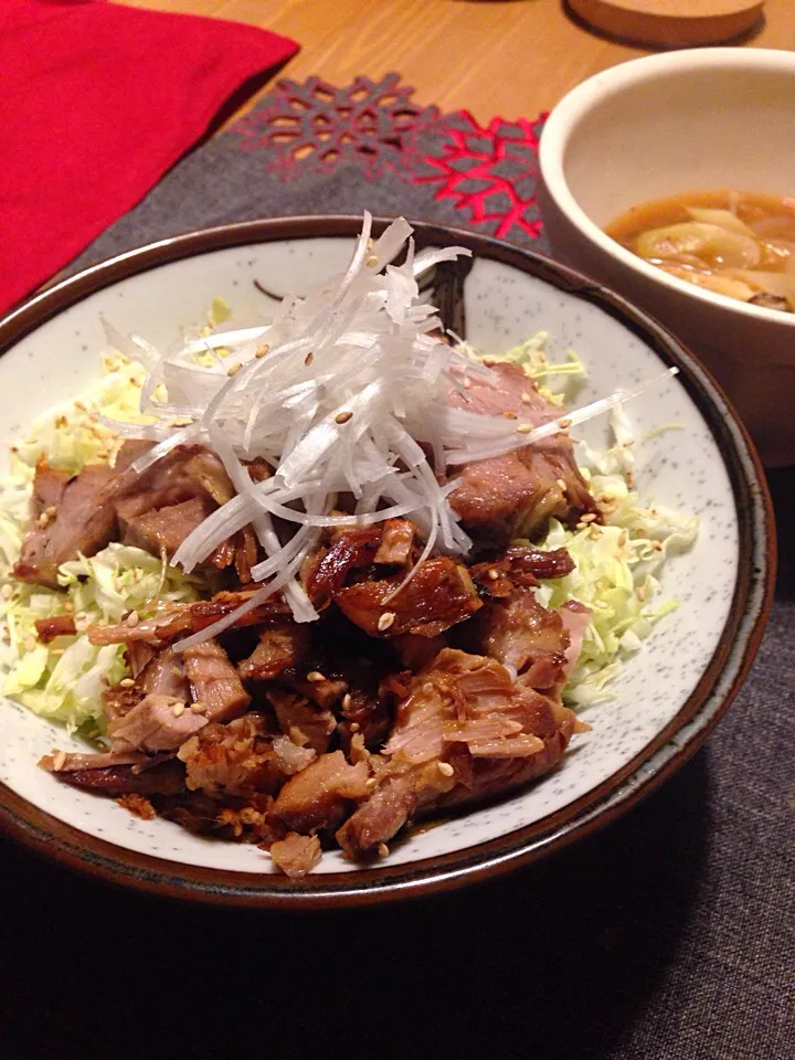 Snapdishの料理写真:トロトロチャーシューでチャーシュー丼|R_ITOさん