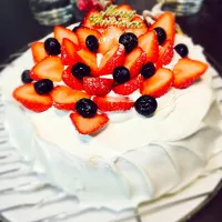 Snapdishの料理写真:クリスマスケーキ|Taku Yamamotoさん