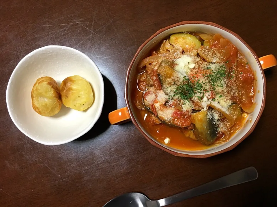 Snapdishの料理写真:旨味たっぷり鯖缶のトマト煮|maiさん