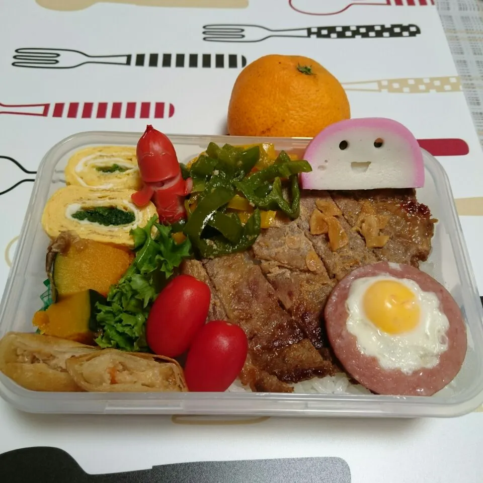 Snapdishの料理写真:11月26日(木)　オレ弁当♪２日目～|クッキングおやぢさん