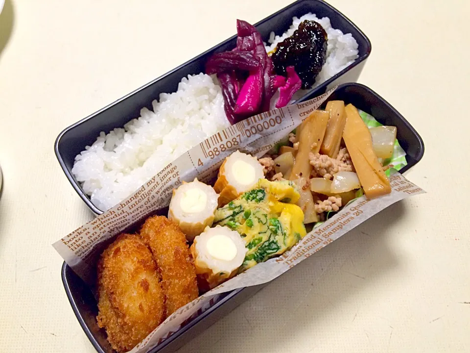 Snapdishの料理写真:今日のお弁当|ほくろさん