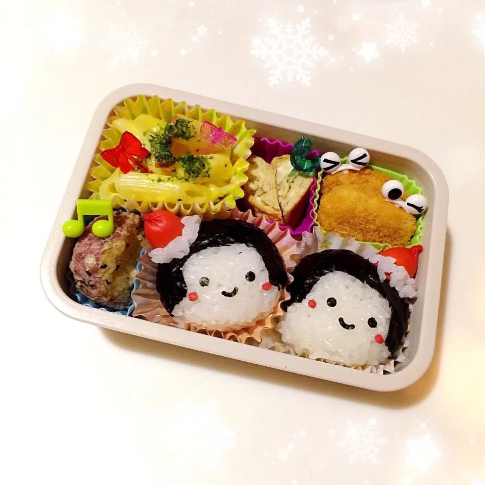 クリスマス🎄仲良し姉妹弁当|Makinsさん