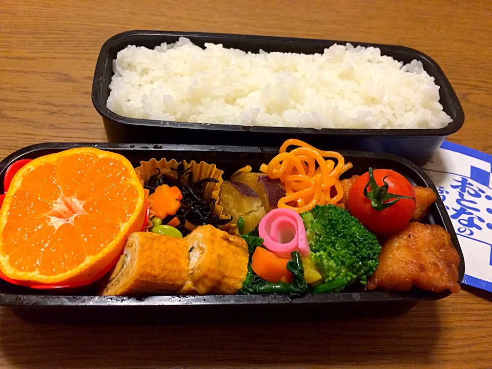 11/26 今日の高1男子弁当^_^|chunさん