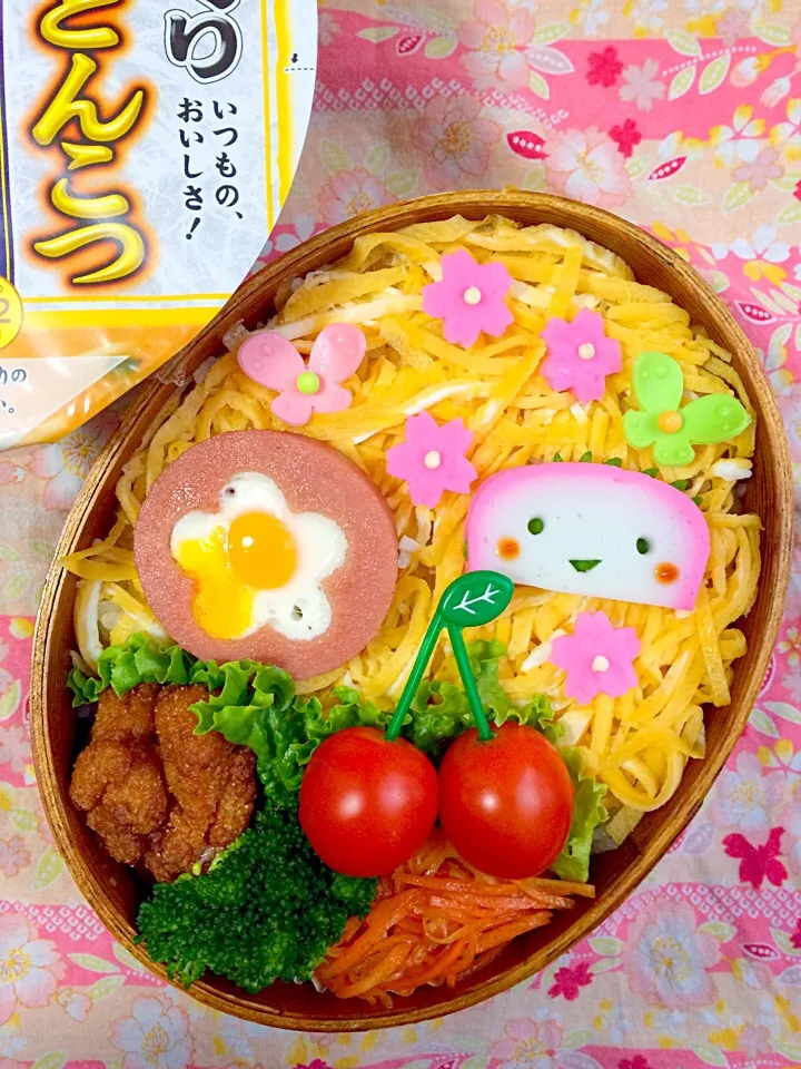 Snapdishの料理写真:今日の息子のお弁当2015/11/26|ミホさん