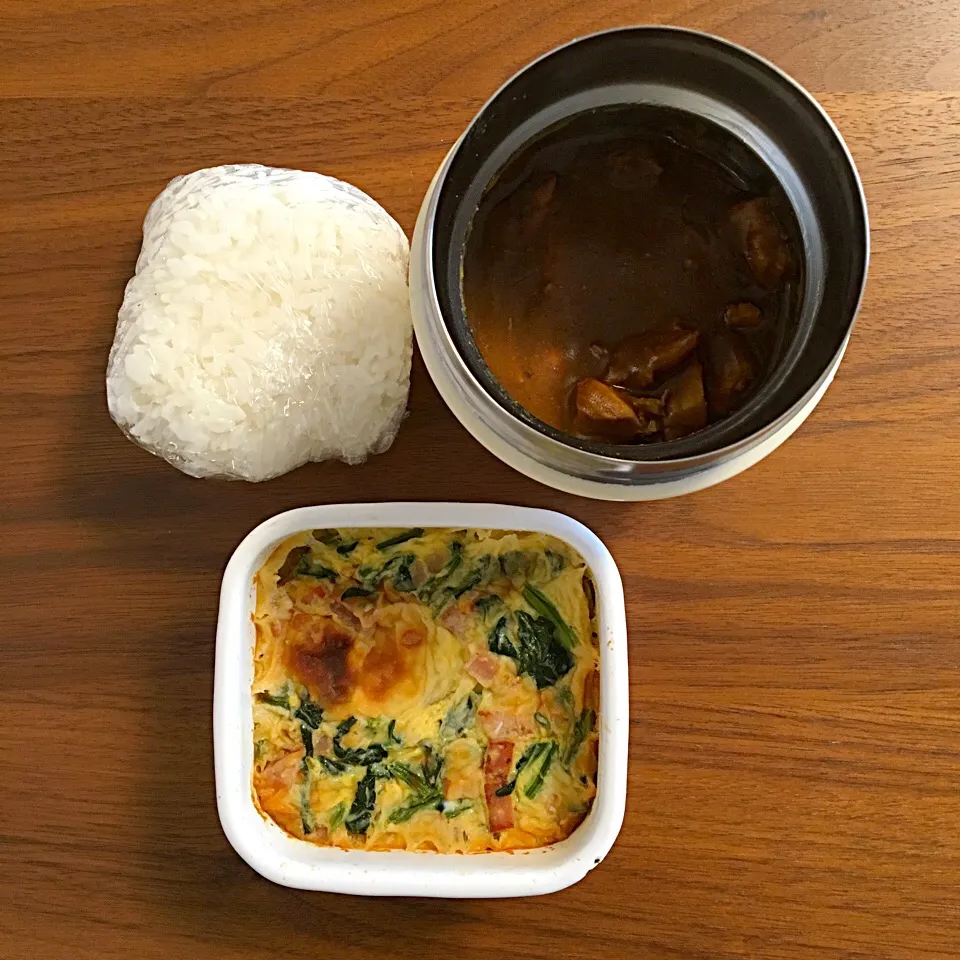 Snapdishの料理写真:おでんカレー弁当|misaさん