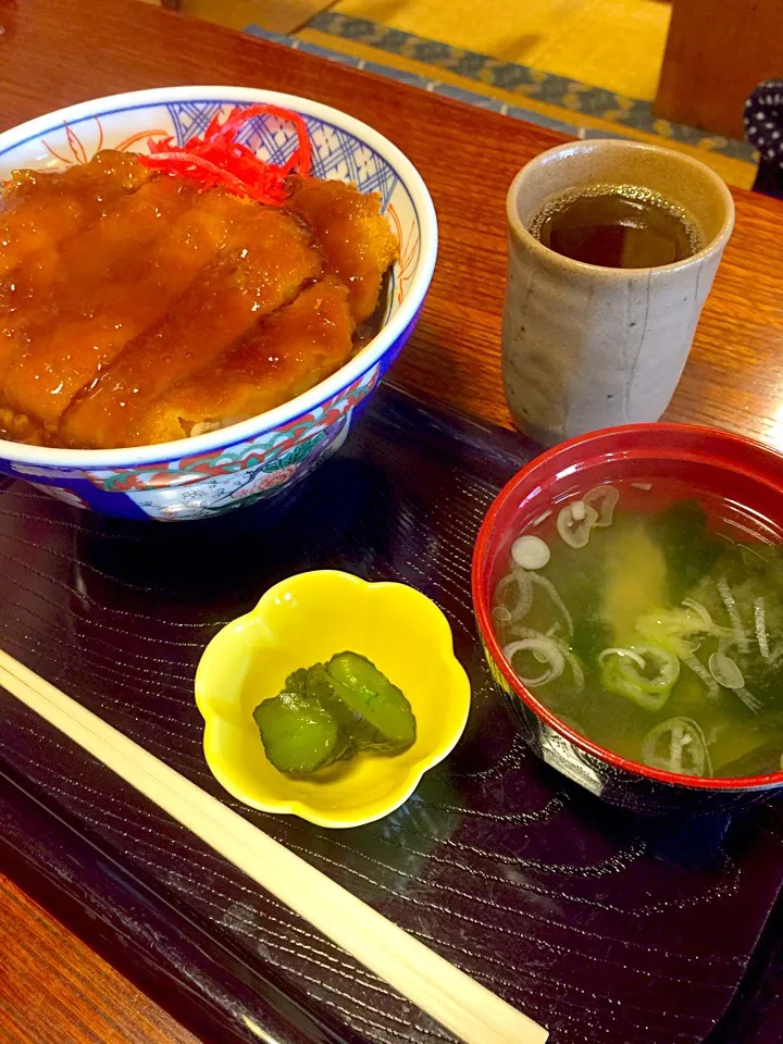 中津川醤油カツ丼|よち子ぉぉぉさん