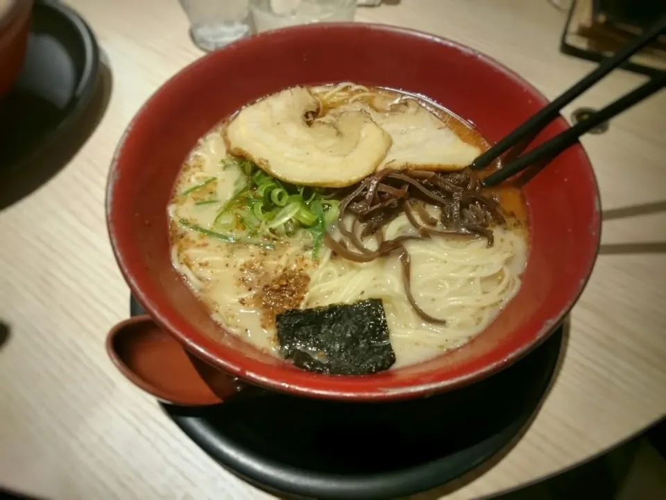 とんこつラーメン #伝統熊本豚骨伝|エダさん