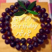 Snapdishの料理写真:お誕生日にチーズケーキ♬|sayaさん