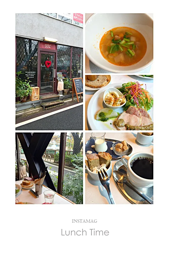 Snapdishの料理写真:お友達とカフェランチ🍴🍃|まみりんごさん