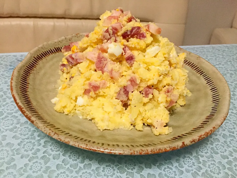 北あかりでポテトサラダ|えみさん