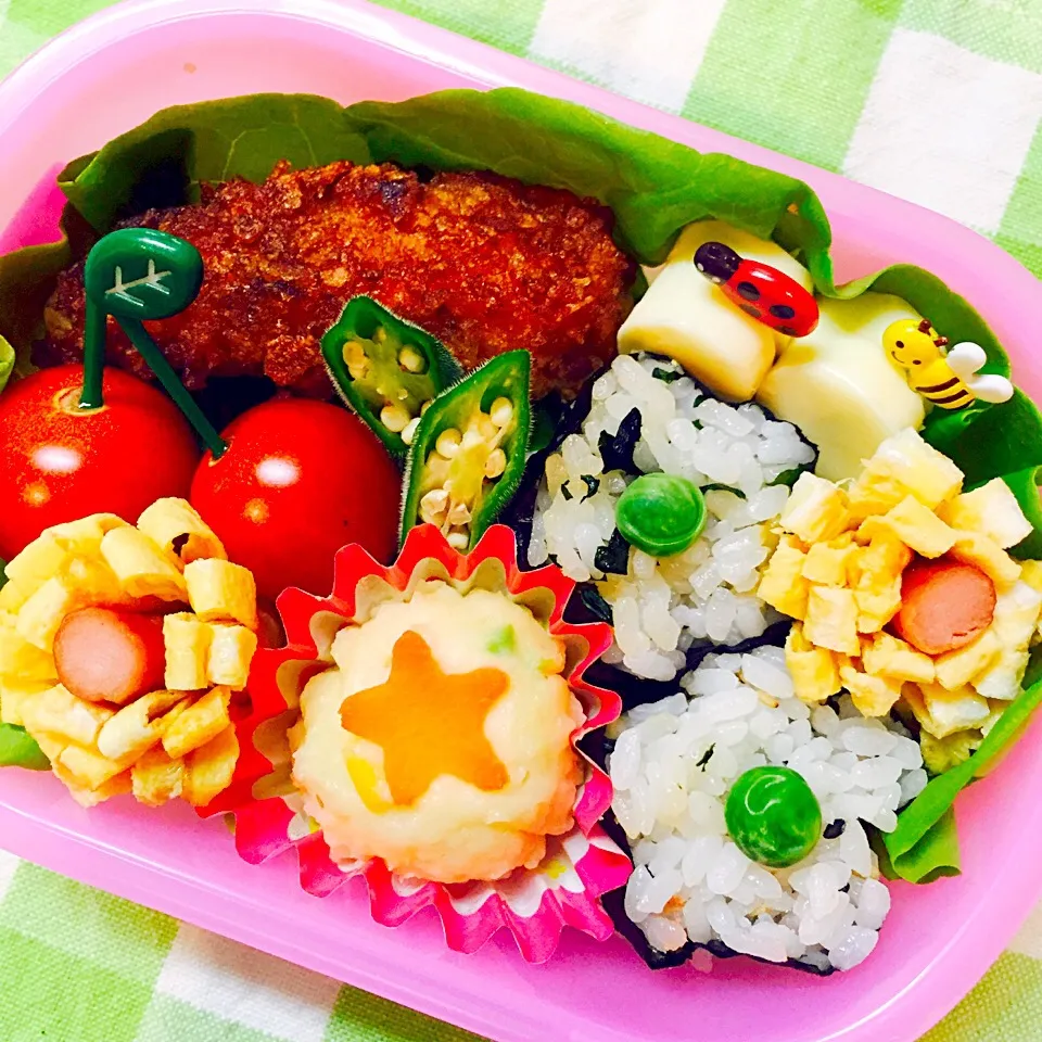 お花畑弁当♪|eriiiiinaさん