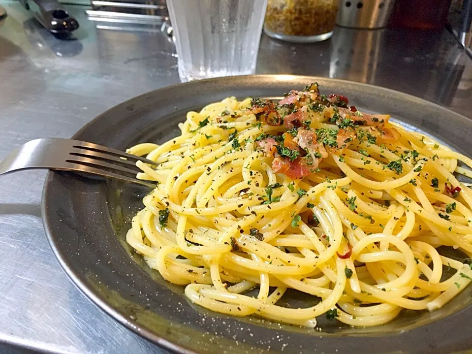 つばささんの料理 真夜中の旨みペペロンチーノ|虎キチ6さん