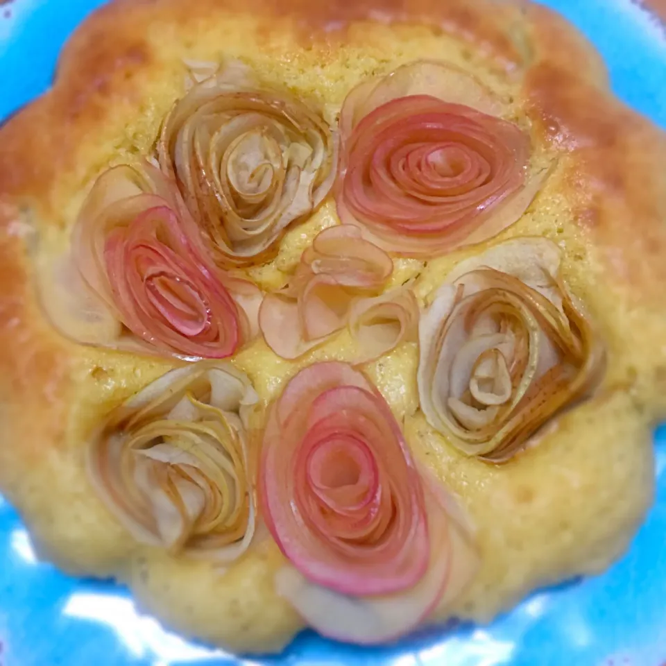 りんごの薔薇ケーキ|ミカさん