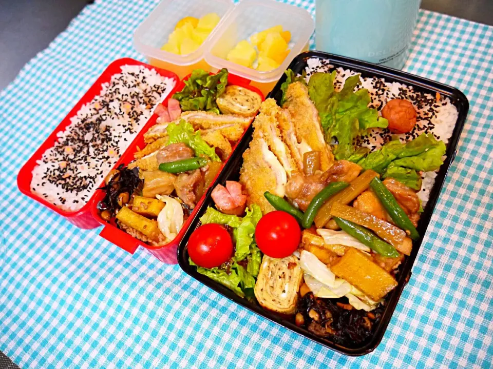 Snapdishの料理写真:今日のお弁当|山際弥生さん