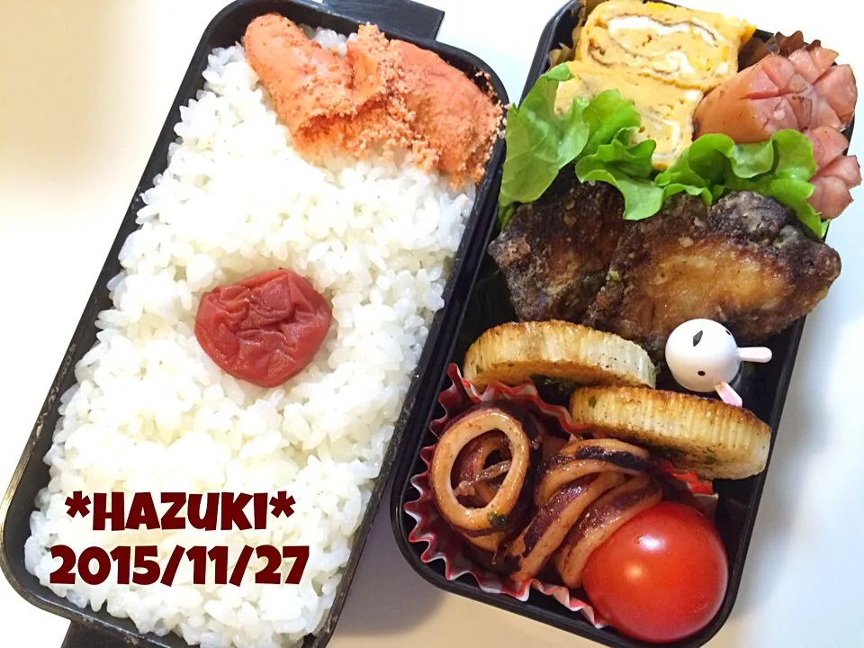 11月27日(金) 高校生息子②弁当🍱|Hazukiさん