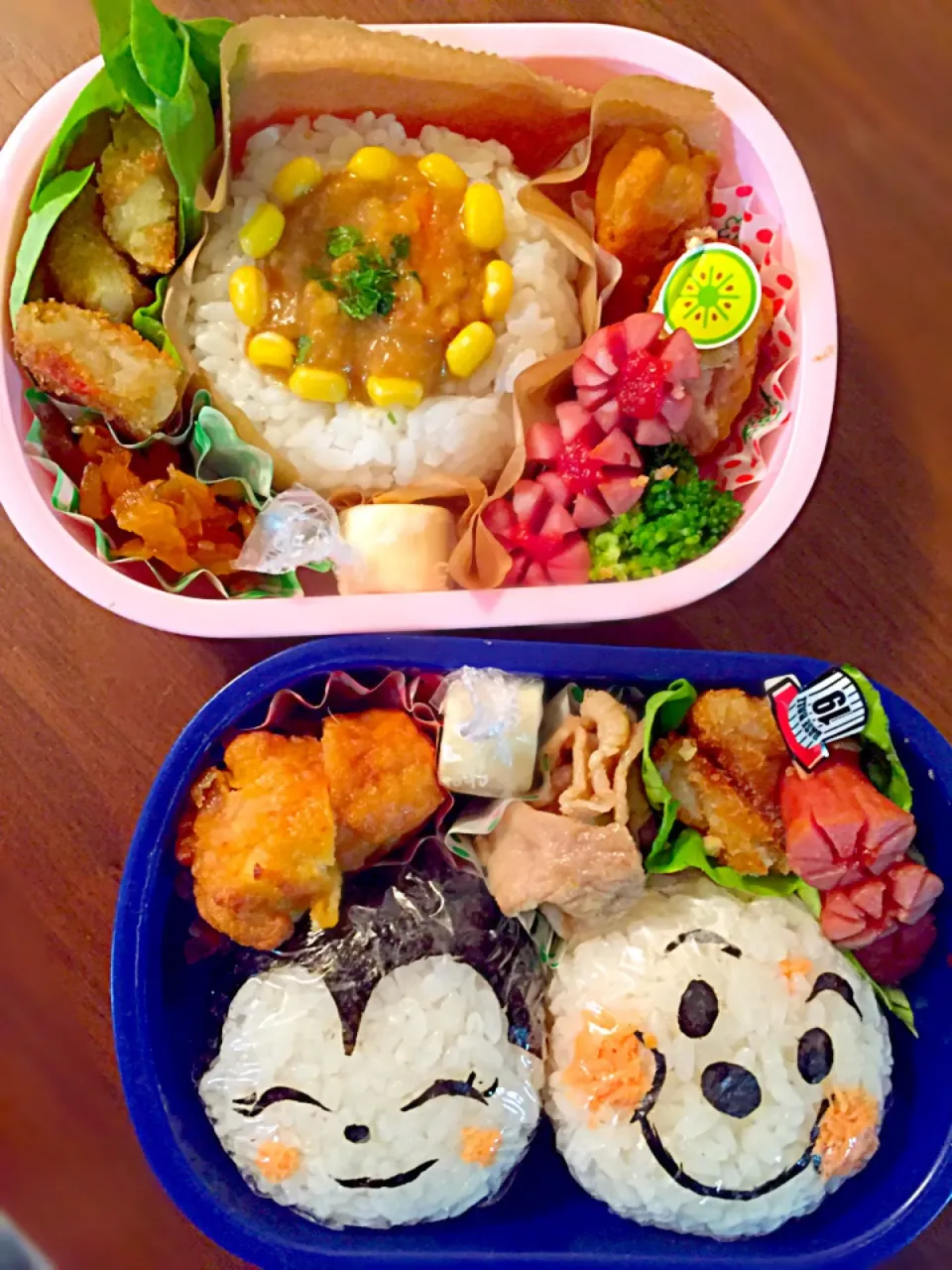 今日は留守番お願いね🤗  シンバとワコのお弁当💕|hinaoさん