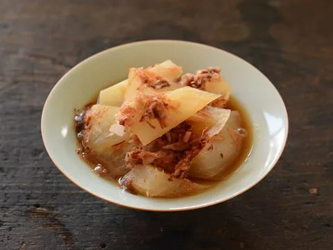 そぎ切り大根の土佐煮|ヤマサ醤油公式アカウントさん