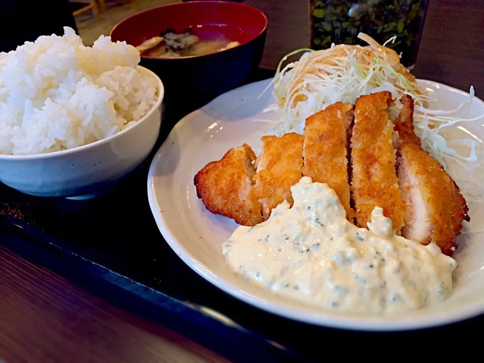 南蛮食堂のチキン南蛮定食|ひでちんさん