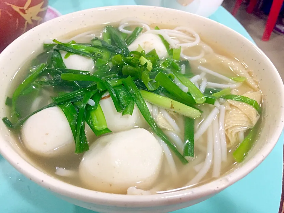 Fish ball rice noodles|Sky Blueさん