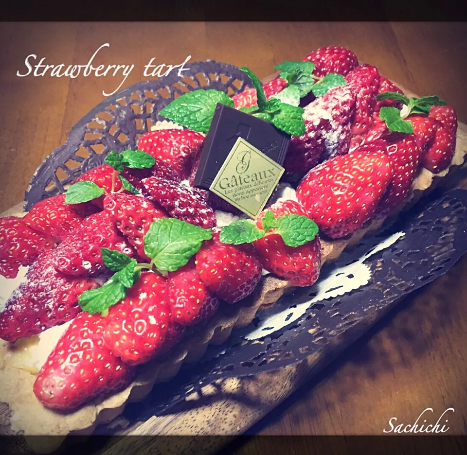 今日のデザート🍓いちごタルト|Sachichi♪さん