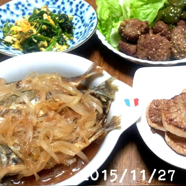 2015/11/27晩御飯|くろずきんさん